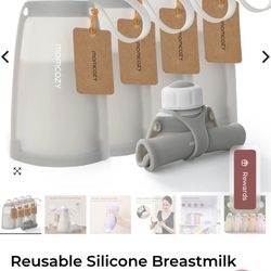 Momcozy Silicone Breast Milk Bag