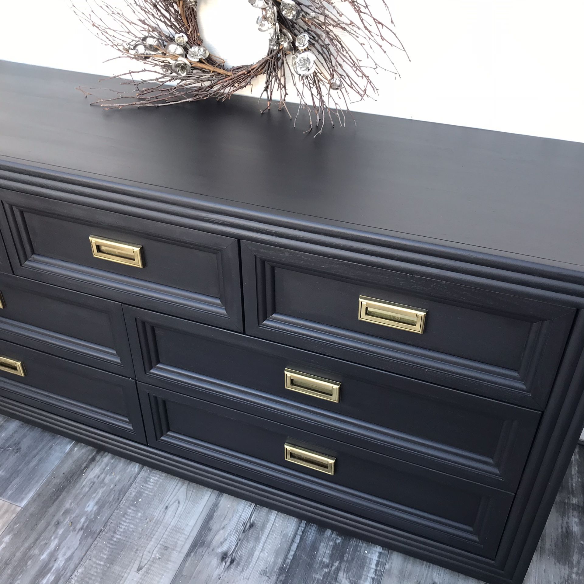 Customize your antique furniture !!! Free estimates !!! Dresser tv stand wood end table buffet sideboard