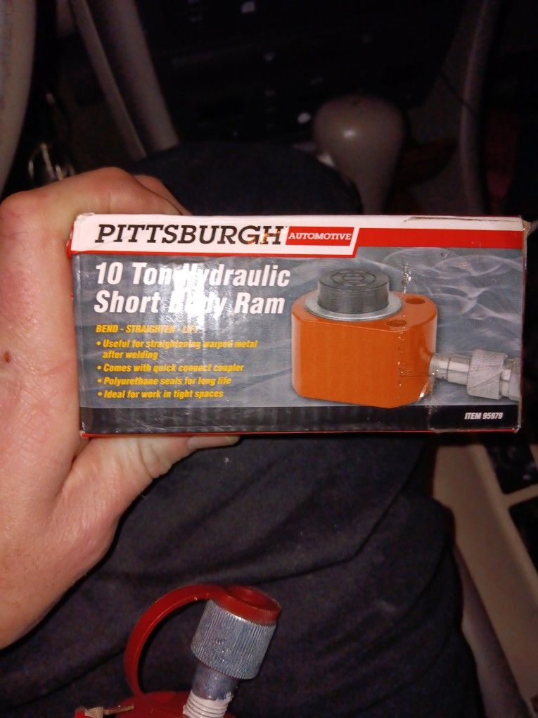 10 Ton Hydraulic Short Body Ram Hydraulic "Jack"