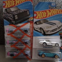Hot Wheels ($80 STH Mustang) ($10 TH Viper) 