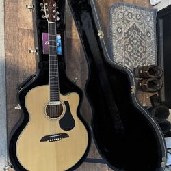 Alvarez AJ-60SC NAT acoustic guitar  W/ hsc