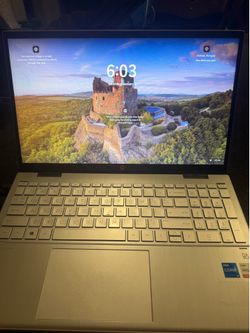 Touch screen HP laptop new