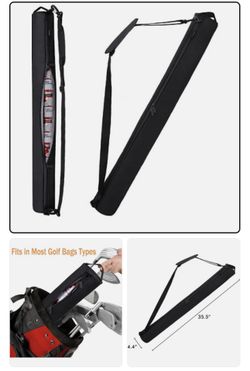 AROUY Golf Cooler Bag Insulated Can Cooler Holds 7 of Cans