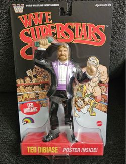 WWE Superstars Ted DiBiase Action Figure Black Card Chase