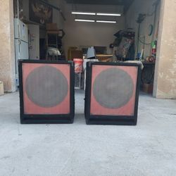 Pair 18 Inch Passive Subwoofers