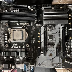 Motherboard,cpu, RAM