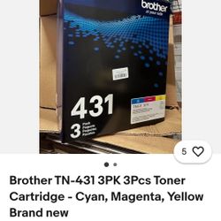 3Pack 3Pcs Toner Ink 