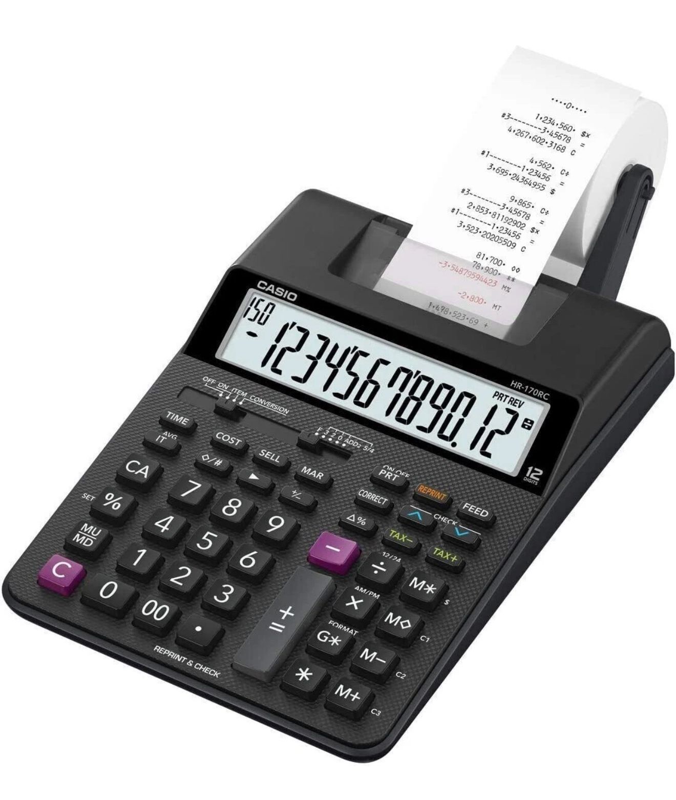 HR-170RC Desktop Printing Calculator New $20