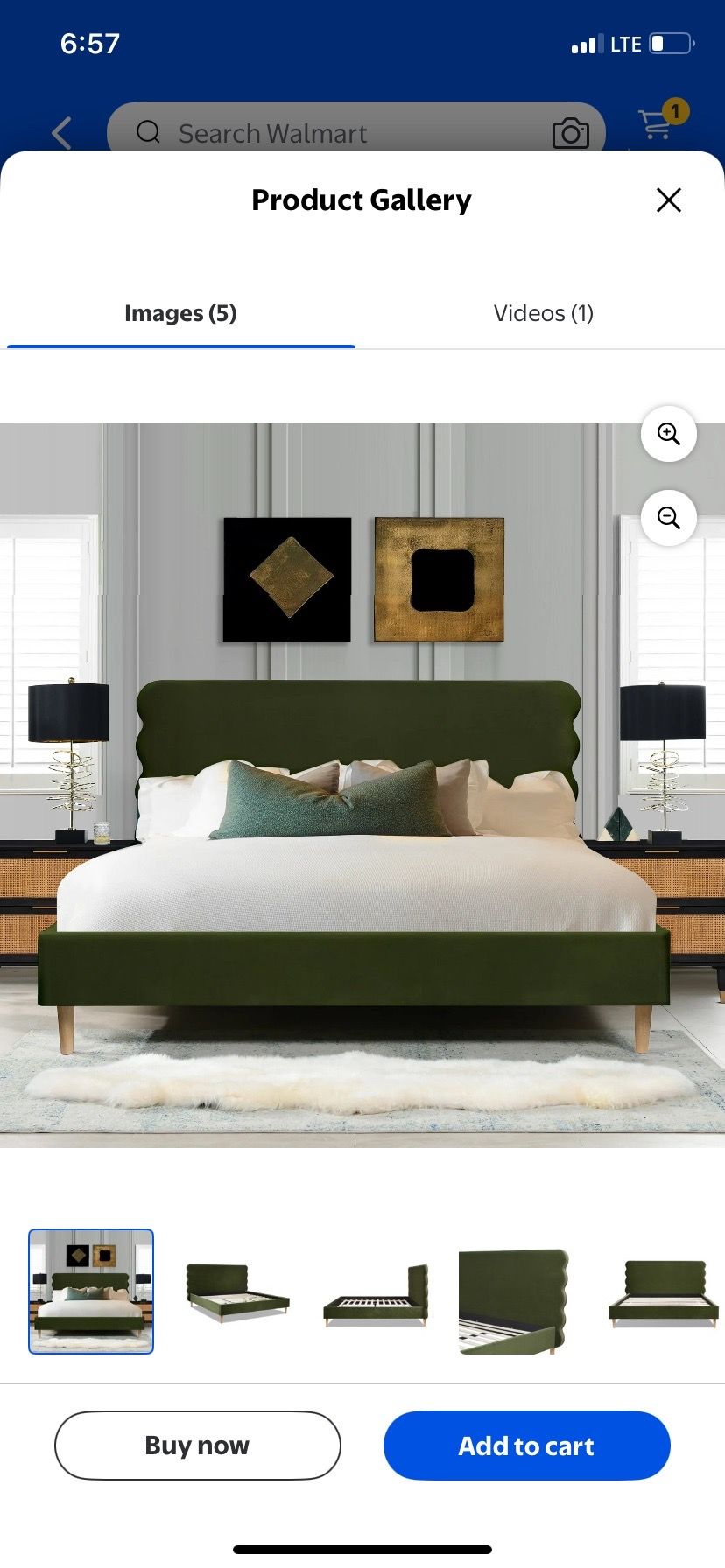 Headboard & frame