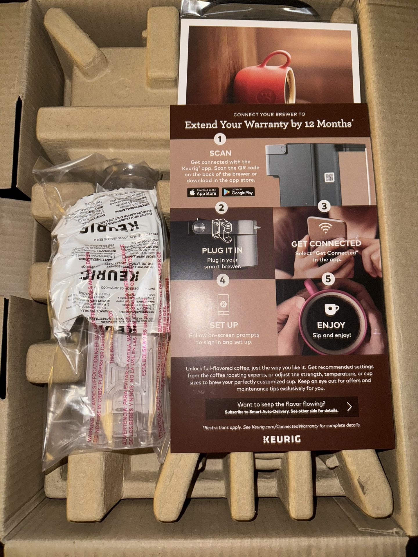 Keurig K Supreme Plus Smart Stainless Steel Coffee Maker