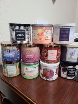 Bath and Body Works candles