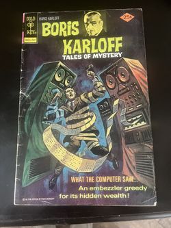Two Boris Karloff Comics