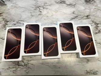 iPhone 16 Pro Max 256gb Natural Titanium Unlocked! $350 Down Today!