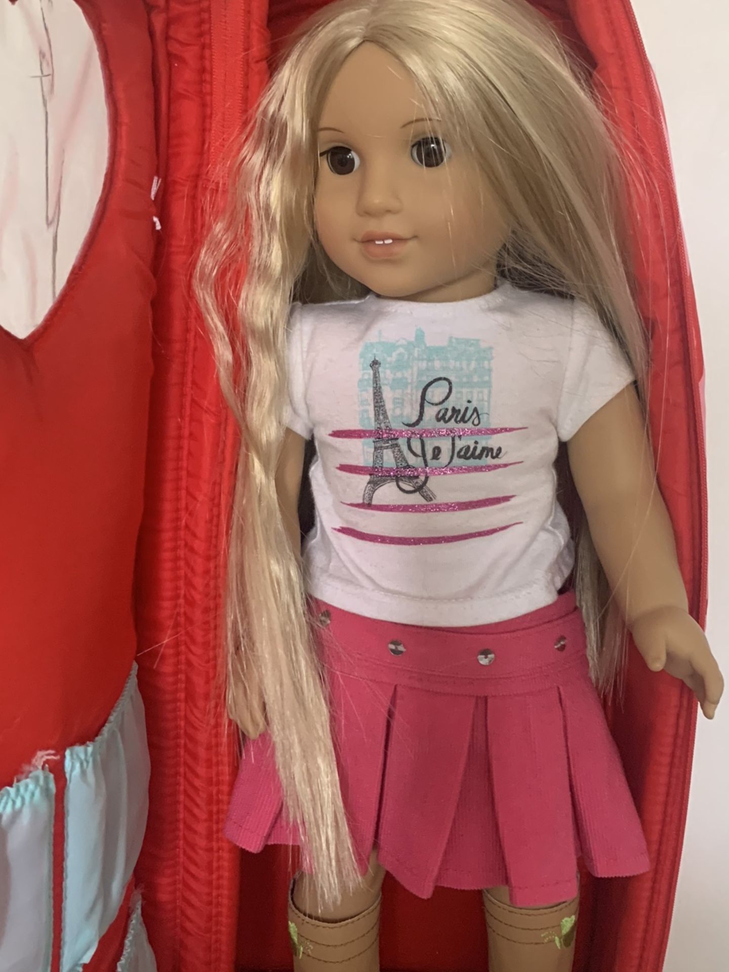 American Doll Carrying Case