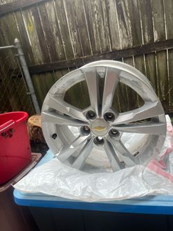 18” Chevy wheel