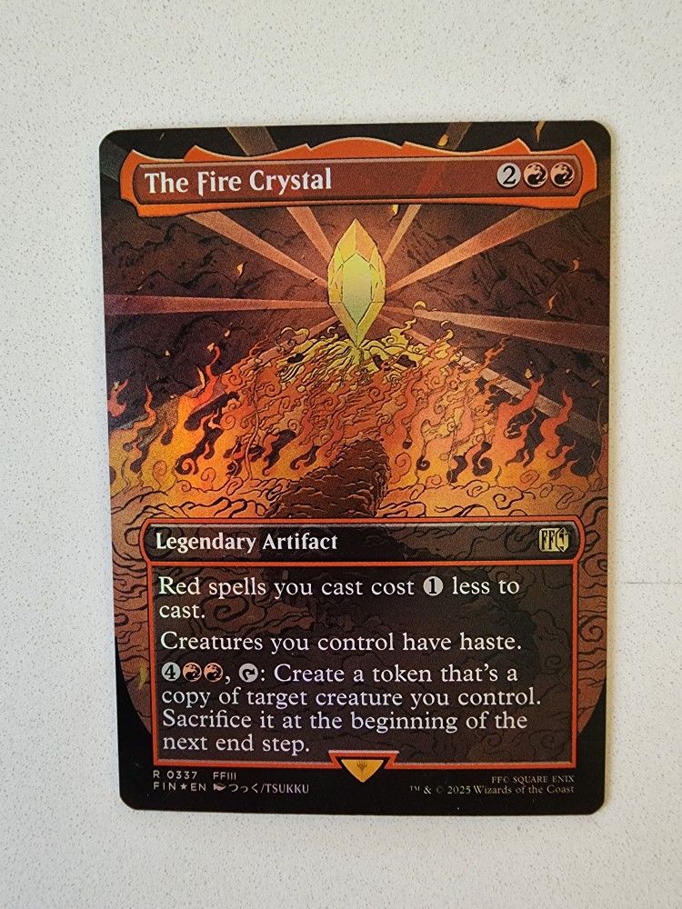 MTG The Fire Crystal 337