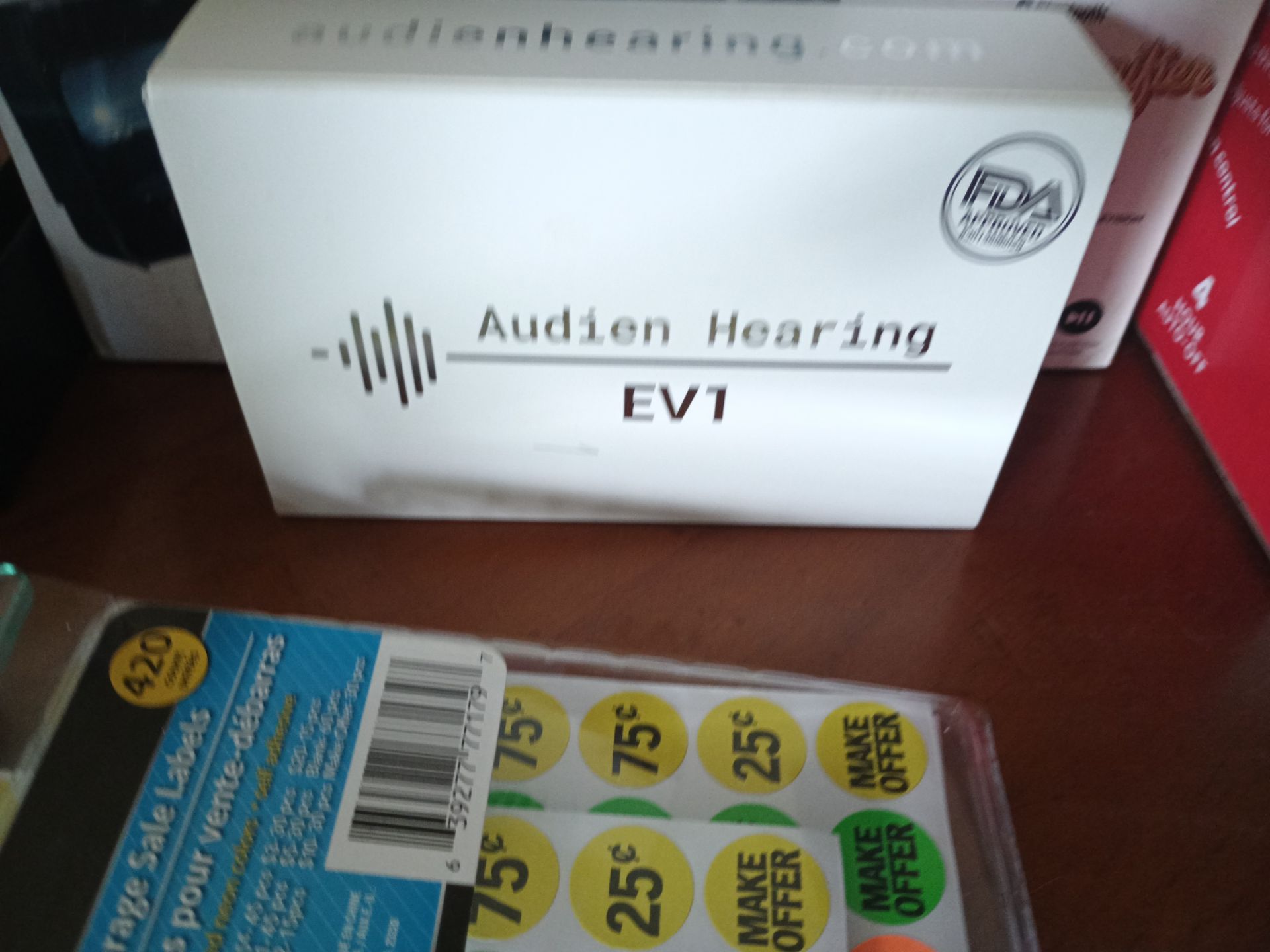 New in box hearing aids