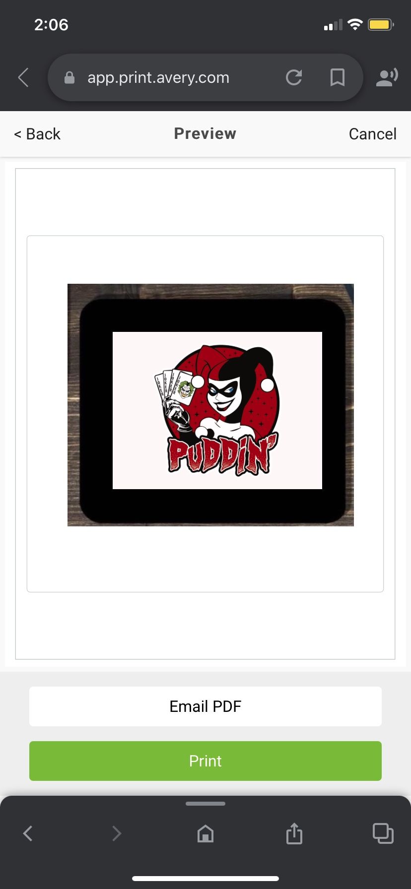 Harley Quinn Mouse Pad