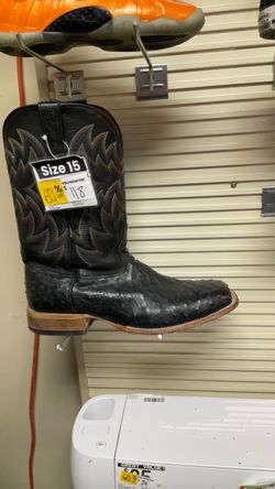 Ostrich boot