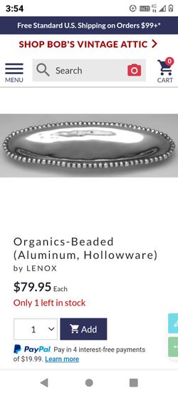 LENOX Organics Collection Bread Tray