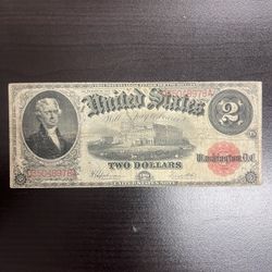 1917 $2 Large Size Old Bill