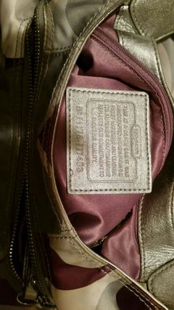 Coach purse very well taken care of inside and out