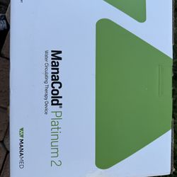 ManaMed ManaCold Platinum 2.0 Water Circulating Therapy System + Universal Pad - Open Box / Never Used
