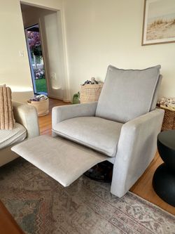 West Elm ‘Paxton’ Swivel and Glider Recliner