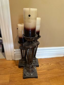Candles and stand