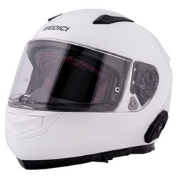 Sedici Strada II Parlare Bluetooth Helmet (White)