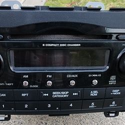 2008 Honda CRV Factory Radio