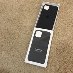 NEW Apple Iphone 11 Pro Leather Case