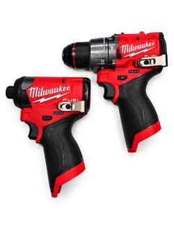 Milwaukee M12 fuel Hammer drill and Impact Driver (No battery no charger)