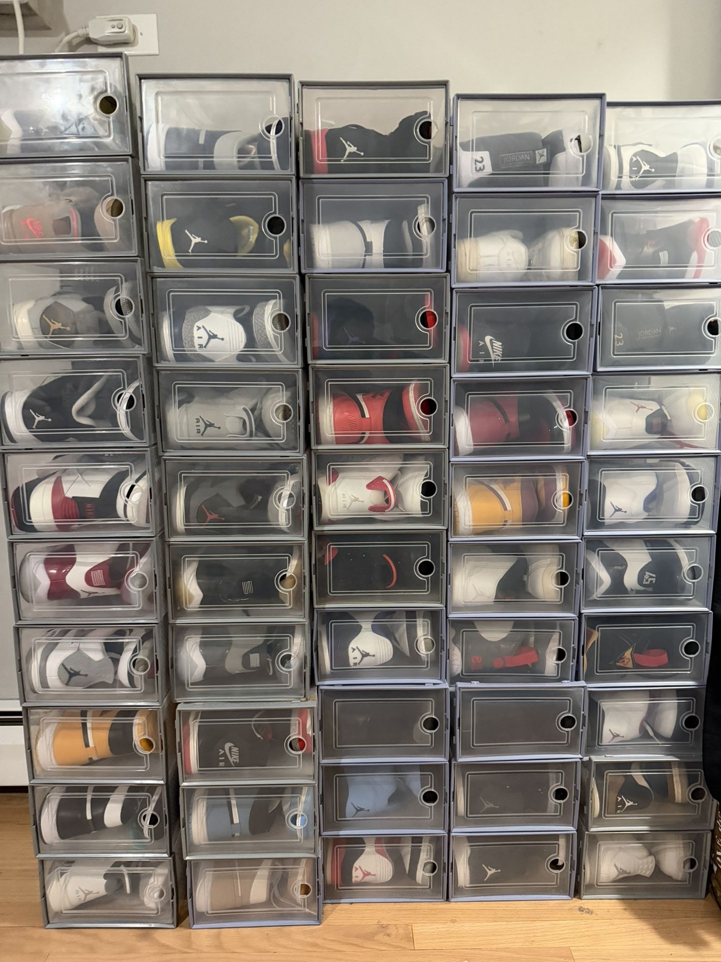 50 Pair Of Jordan’s All In Good Condition (Size 11)