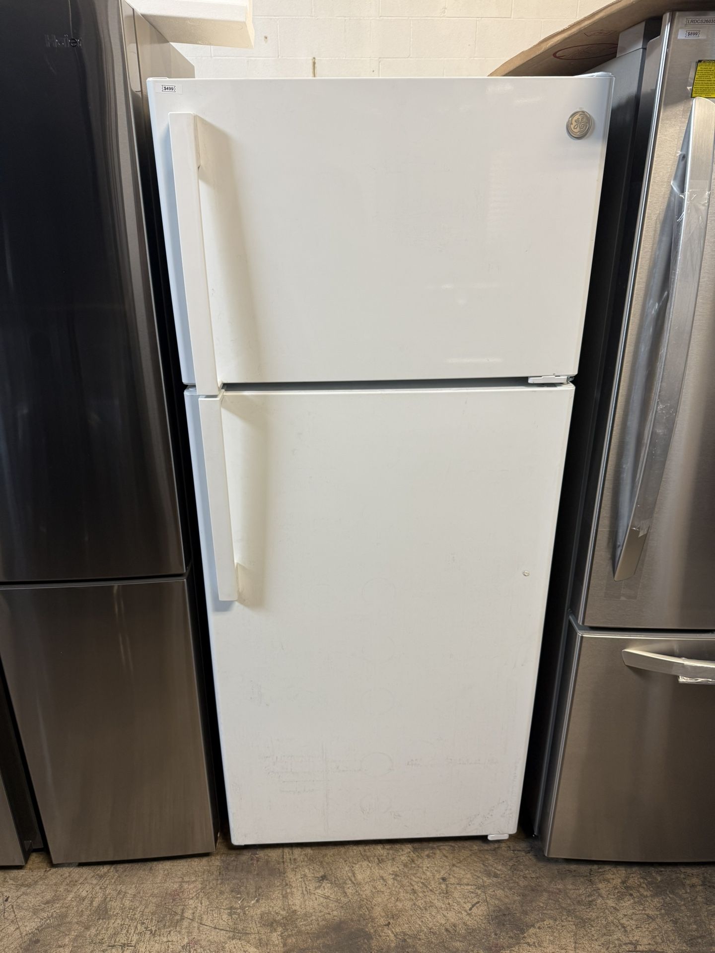 New GE - 17.5 Cu. Ft. Top-Freezer Refrigerator