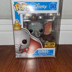 Funko Pop! Disney Dumbo #50 Diamond Collection Hot Topic Exclusive