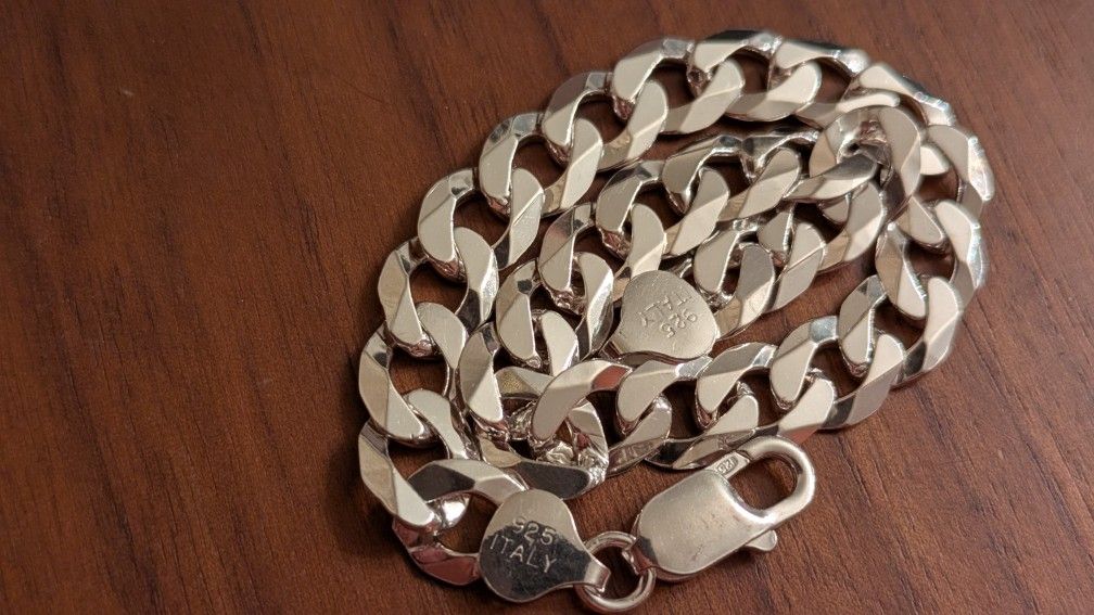 New sterling silver bracelet Made in Italy