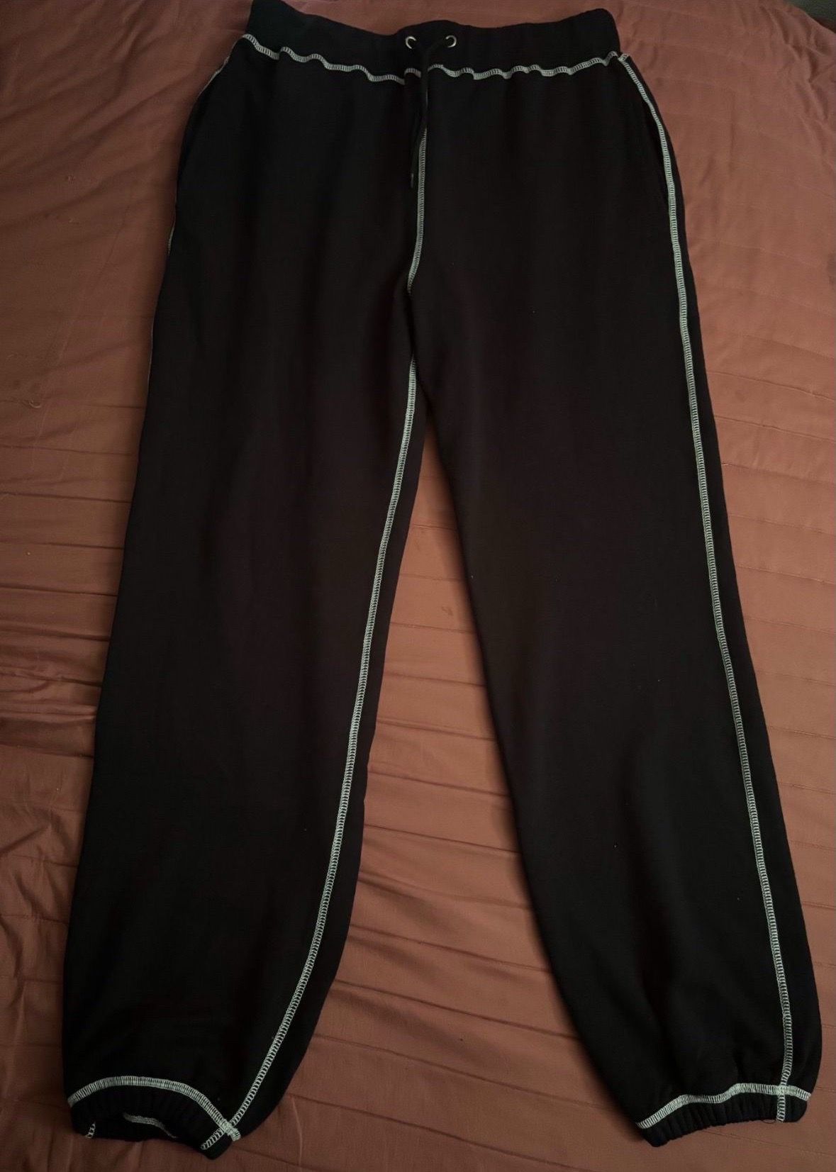 Pleasures sweatpants black size large