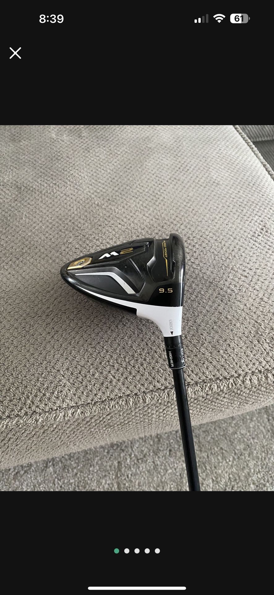Taylormade M2 9.5 Degree Driver