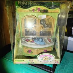 Fisher Price China Cabinet From The BriarBear Coll