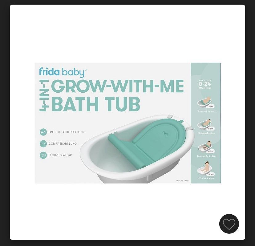 Grow With Me Baby Bathtub