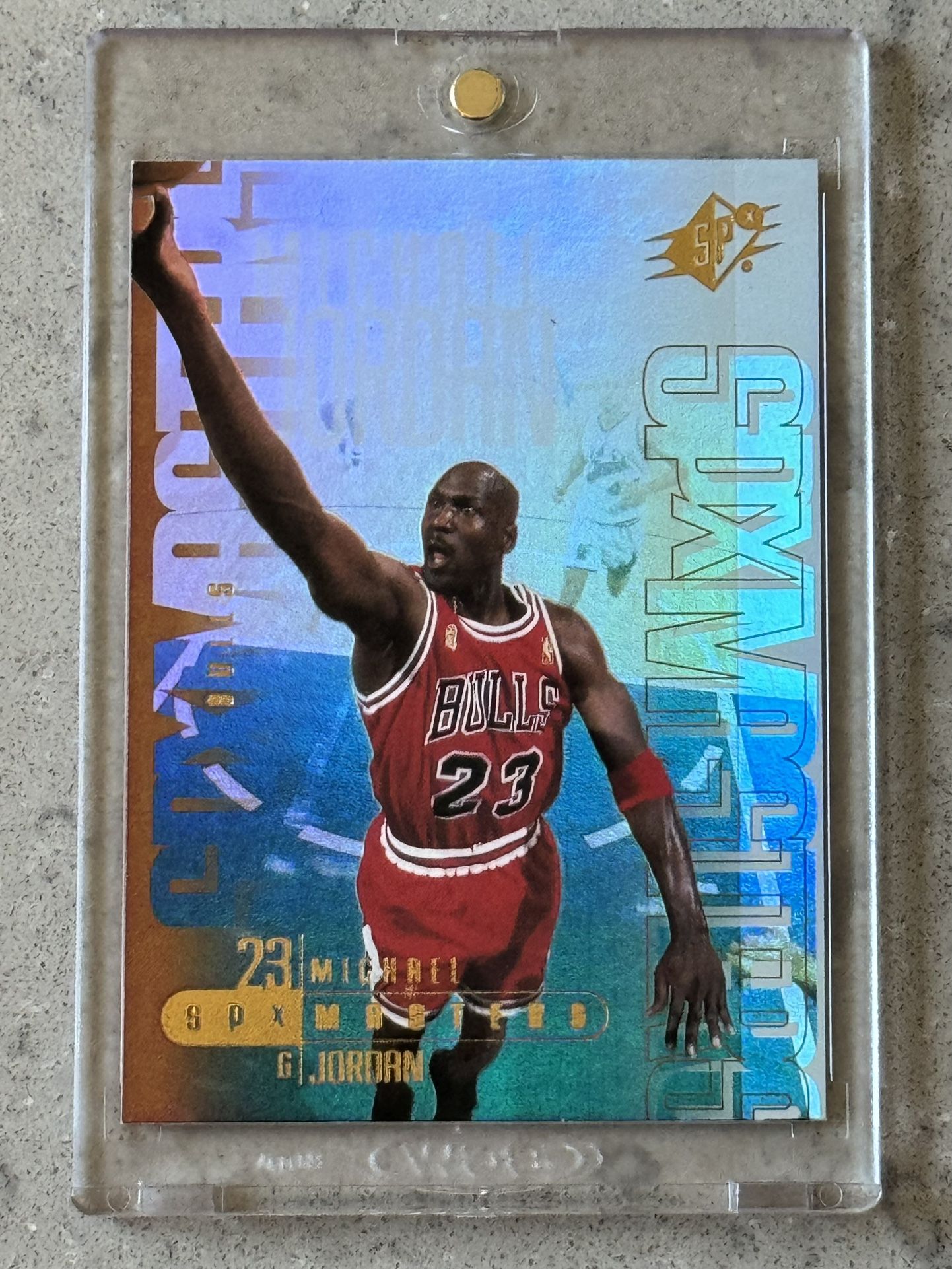 2000-01 Upper Deck SPx Michael Jordan #M1 SPX Masters Bulls 