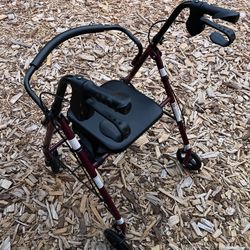 Rolling Walker with Seat