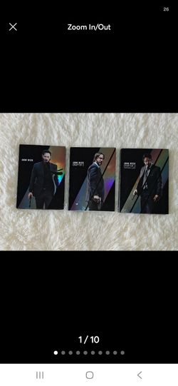 John Wick Trilogy Steelbook Collection