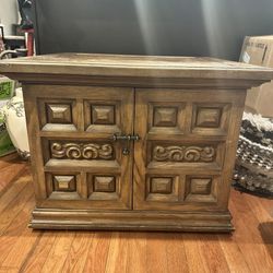 Large End Table With Storage
