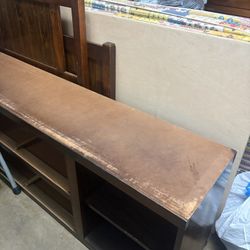 Vintage captains bed with mattress