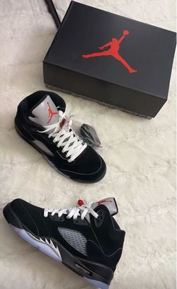 Air Jordan 5 Retro Black Metallic Silver