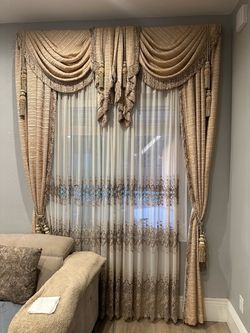 Custom curtains￼