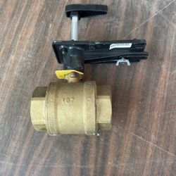 2” Solid Brass High Pressure Ball Valve USA made