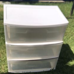 Sterilite 3 Drawer Storage Unit 